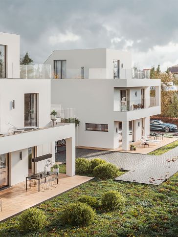 Doppelhaus vom Architekten