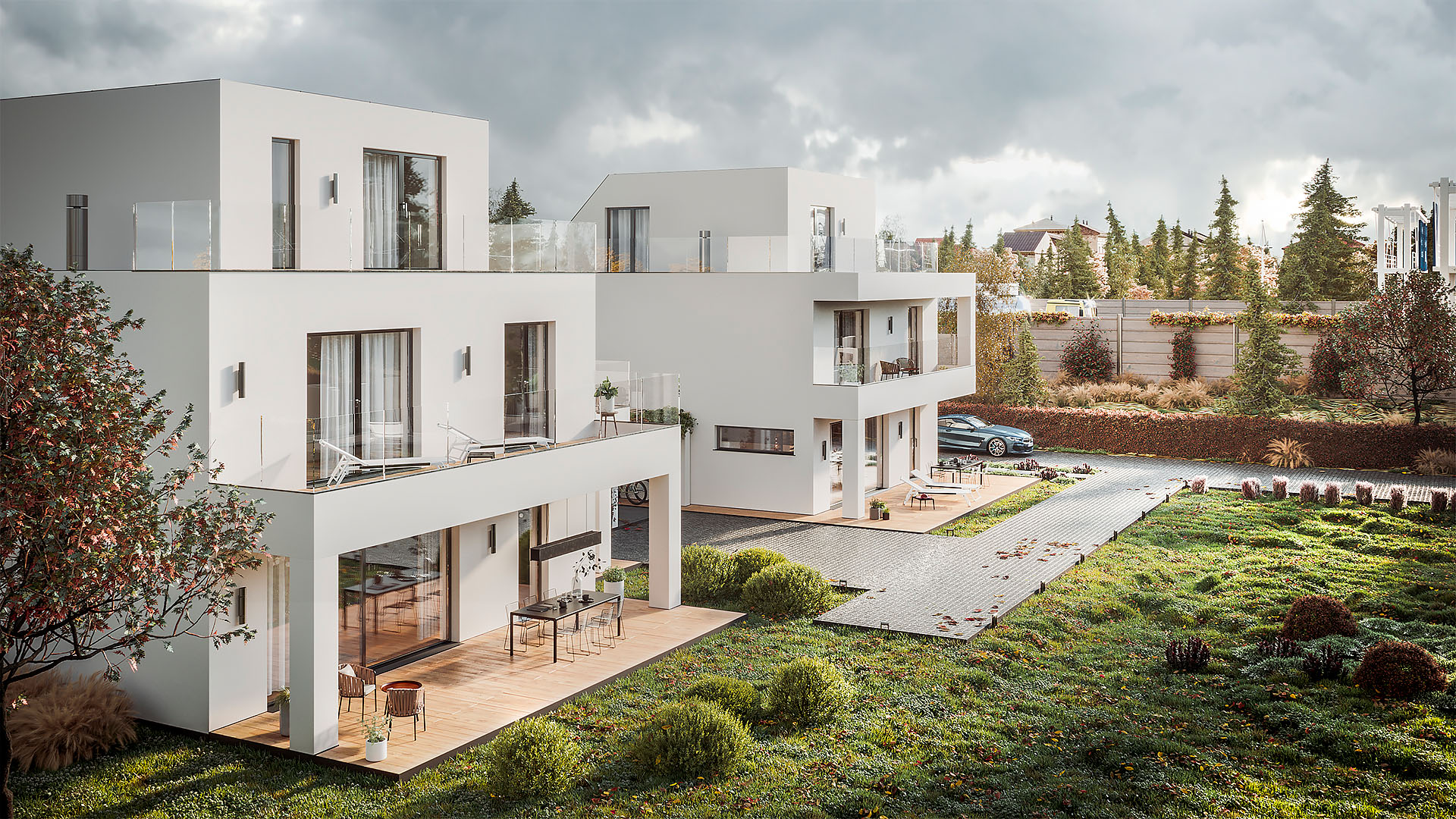 Doppelhaus vom Architekten