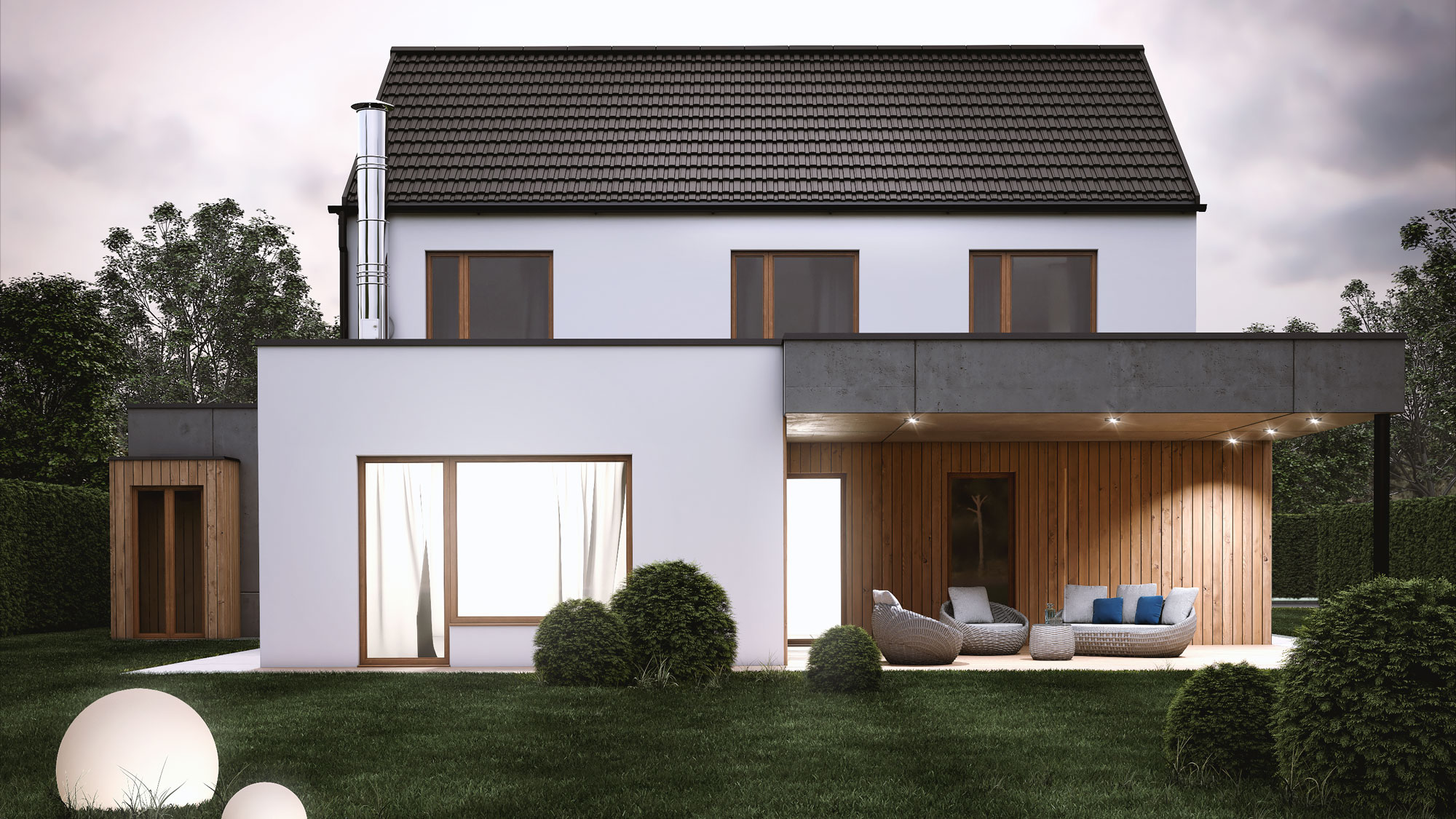 Haus von Architekten in Lassee