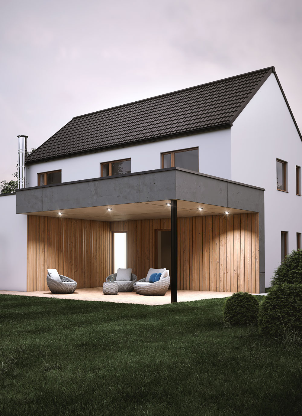 Schönes modernes Haus in Lassee